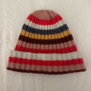 Madewell Multicolor Striped Beanie